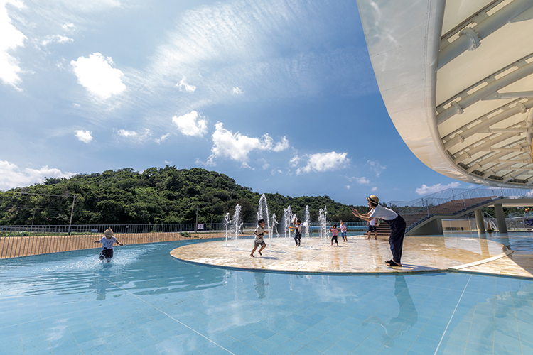 水遊び場